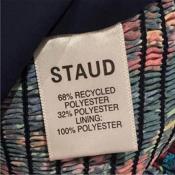 STAUD Kai Floral Print Smocked Top - Picture 6 of 8